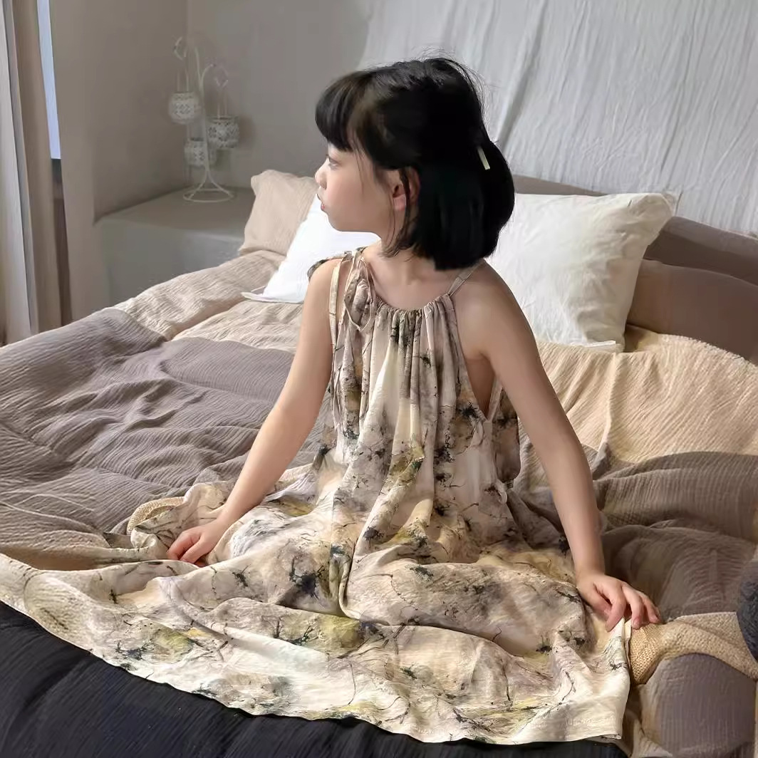 「2025」子供服★ワンピース★袖なし★韓国風子供服★90cm〜150cm