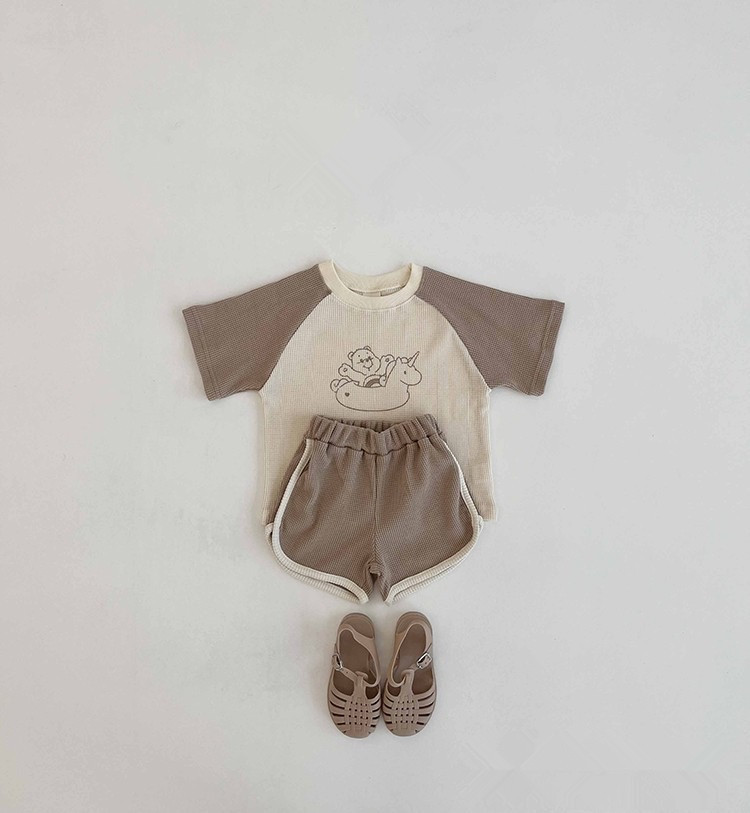 2025新品★子供服　セットアップ★73CM〜100cm 3色