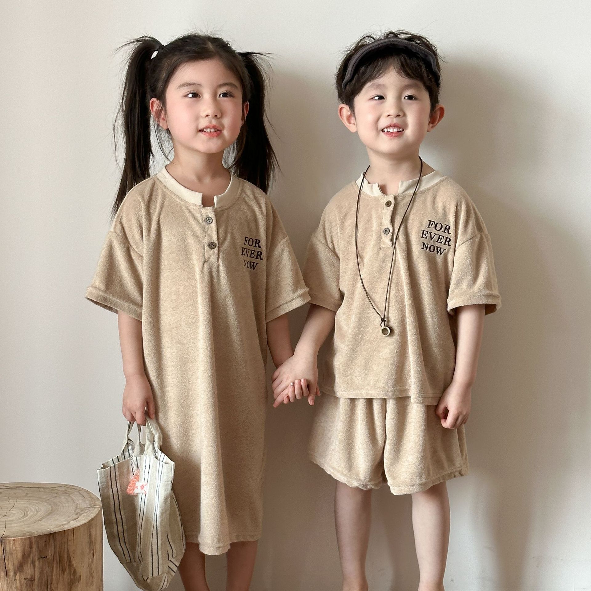 2025★夏新作★韓国風ベビー服★トップス+ズボン★ワンピース★80cm〜150cm 2色