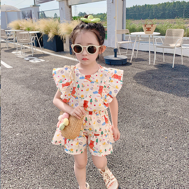2025★夏新作★韓国風ベビー服★トップス+ズボン★7〜15