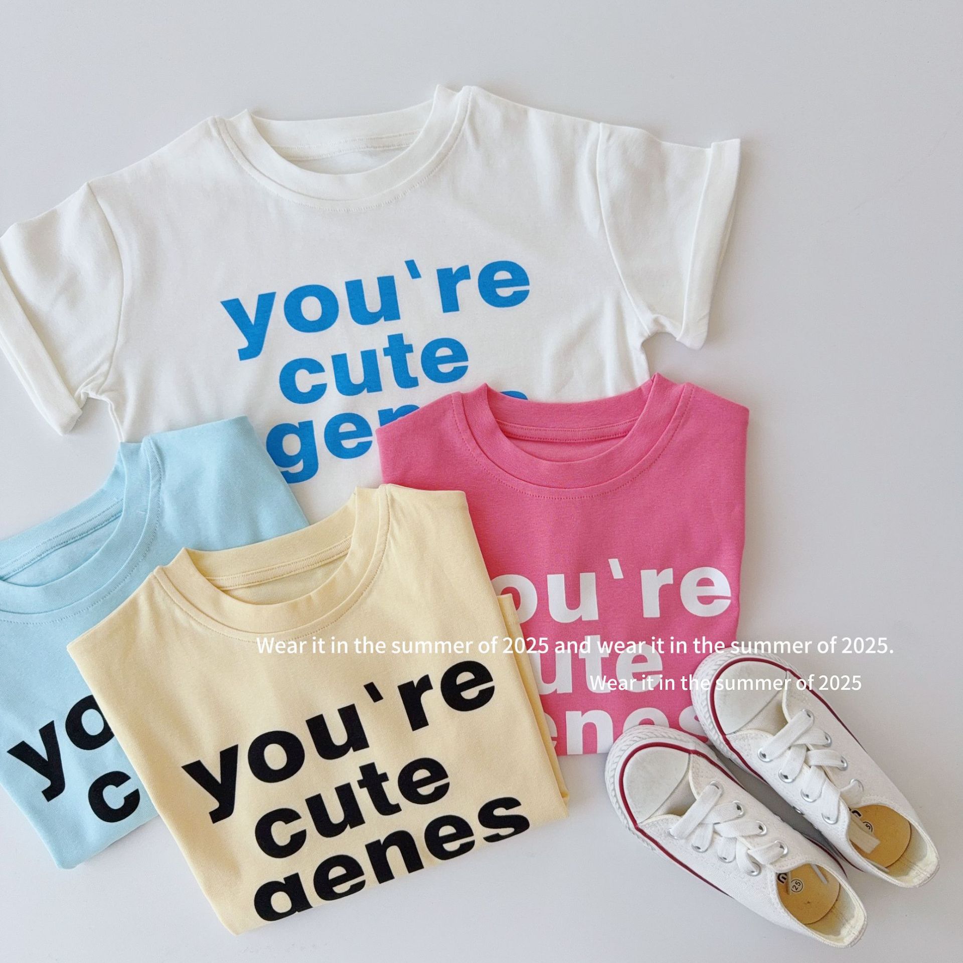 「2025」子供服★トップス★Tシャツ★韓国風子供服★4色90cm〜150cm