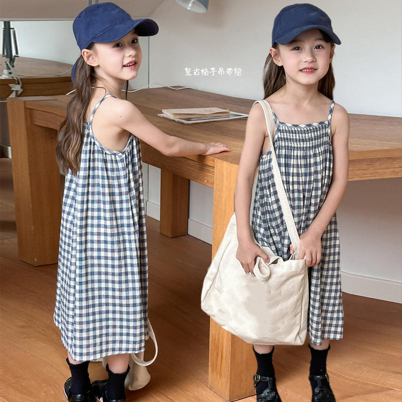 「2025」子供服★ワンピース★袖なし★韓国風子供服★90cm〜160cm
