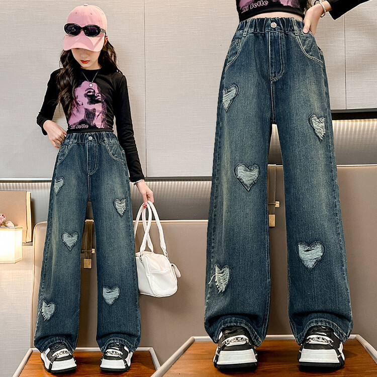 「2025」子供服★ズボン★ボトムス★ジーンズ★韓国風子供服★120cm〜170cm