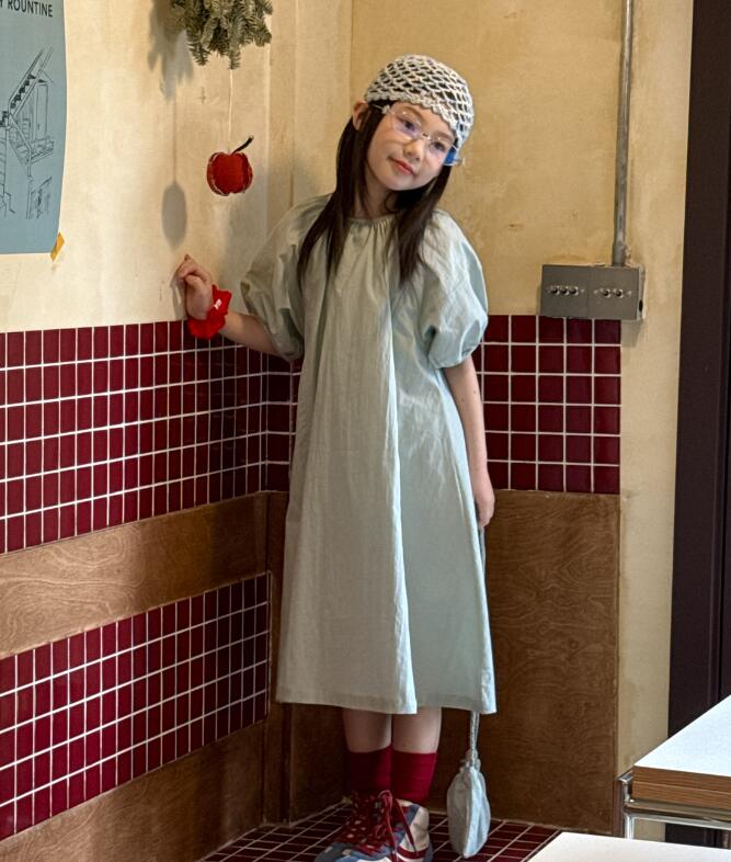 2025新品★子供服　ワンピース★100cm〜160cm 2色