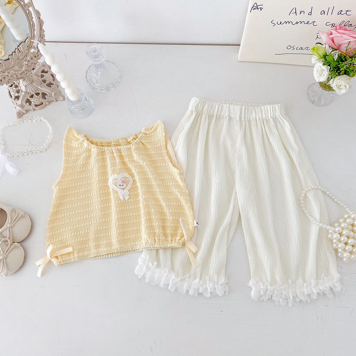 「2025」子供服★トップス+ズボン★セットアップ★韓国風子供服★73cm〜100cm