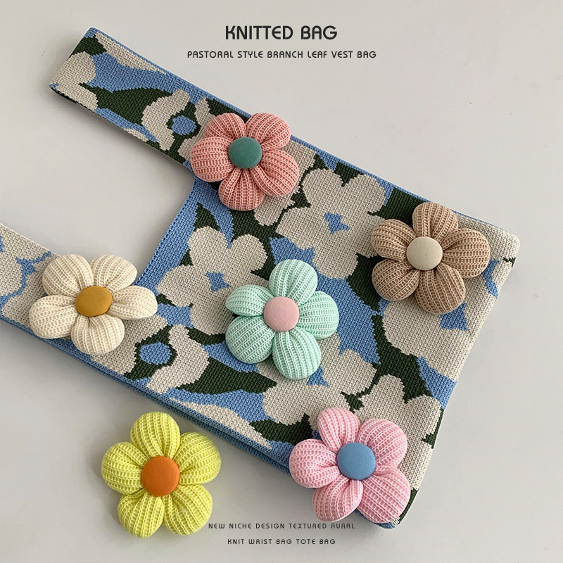 花ブローチ★レディース★可愛い★バッグ装飾品★ 6色