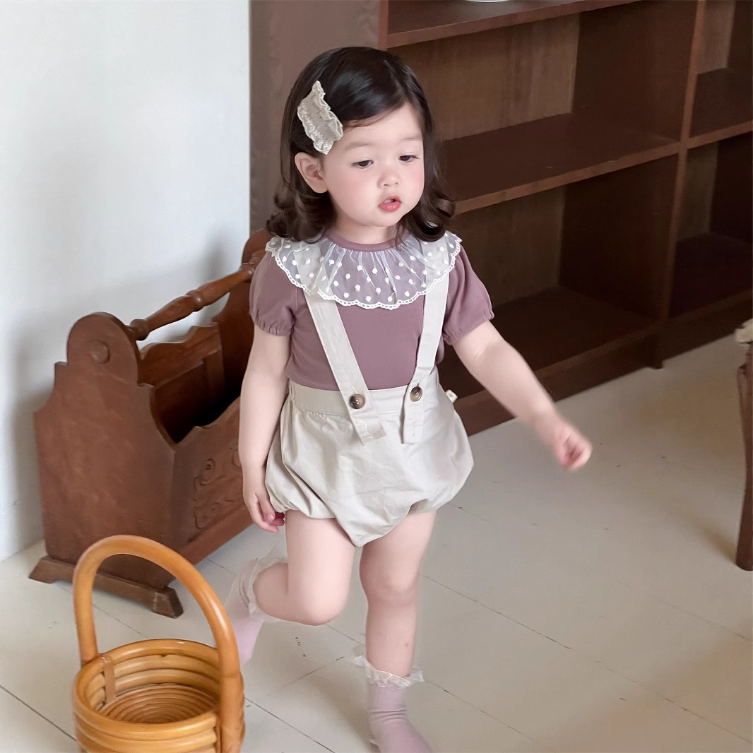 2025新作★子供服　トップス&サロペット分けて★66~90/73~100cm
