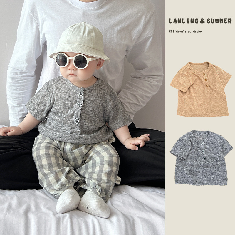 「2025」子供服★トップス★Tシャツ★ズボン★韓国風子供服★3色73cm〜110cm