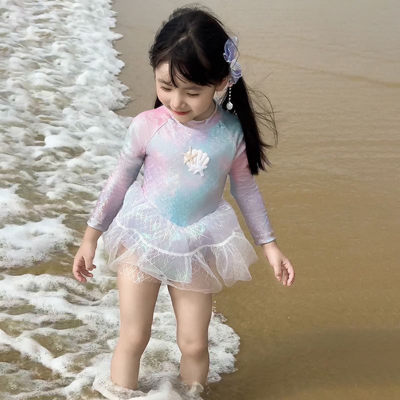 「2025」子供服★水着★可愛い★長袖★韓国風子供服★90cm〜140cm