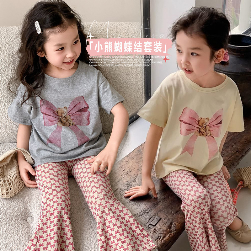 「2025」子供服★トップス+ズボン★セットアップ★韓国風子供服★3色90cm〜140cm