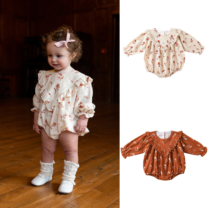 2025新入荷★ベビー服　ロンパース★66〜90 2色