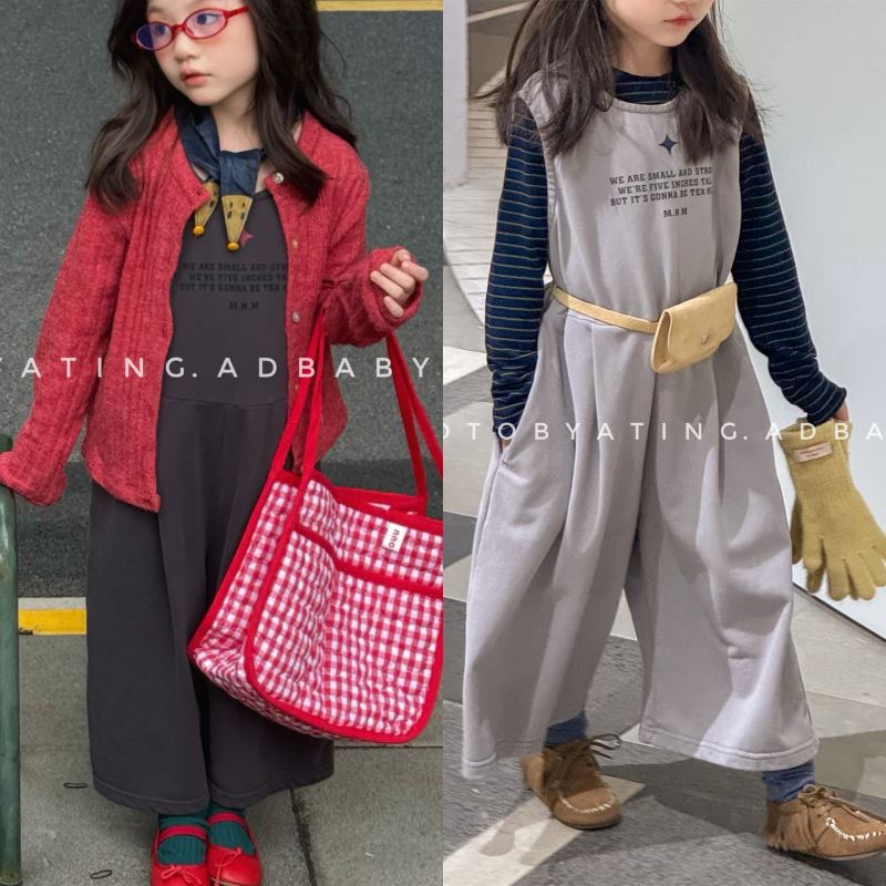 2025秋新入荷SJ★子供服　連体服★80cm〜130cm 2色
