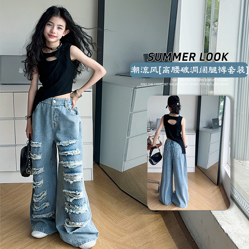 2025新品★子供服　トップス&デニムズボン分けて★120cm〜170cm