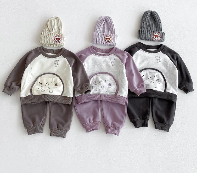 2025秋新品★子供服　セットアップ★73CM〜110cm 3色