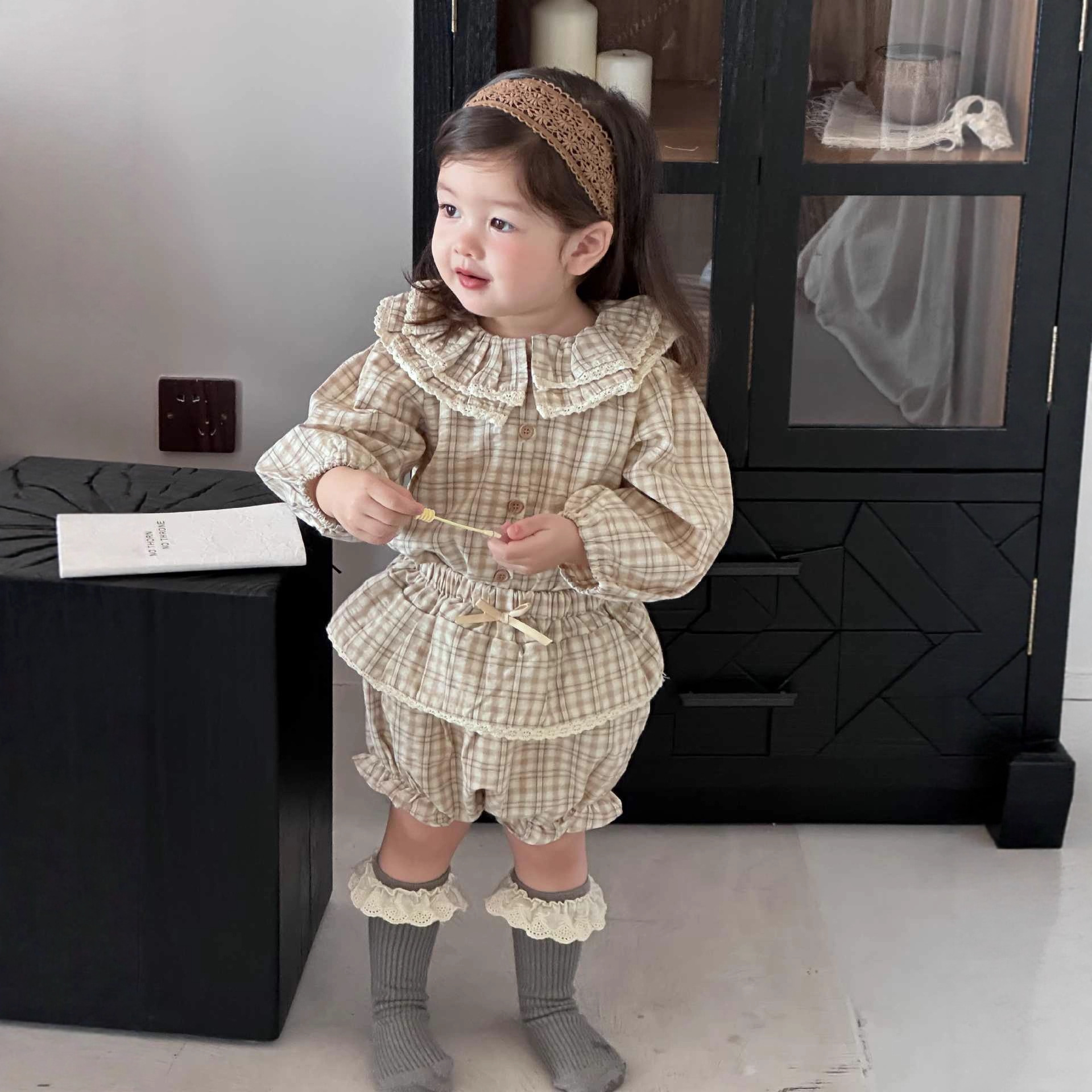 2025秋新品★子供服　セットアップ★73CM〜110cm