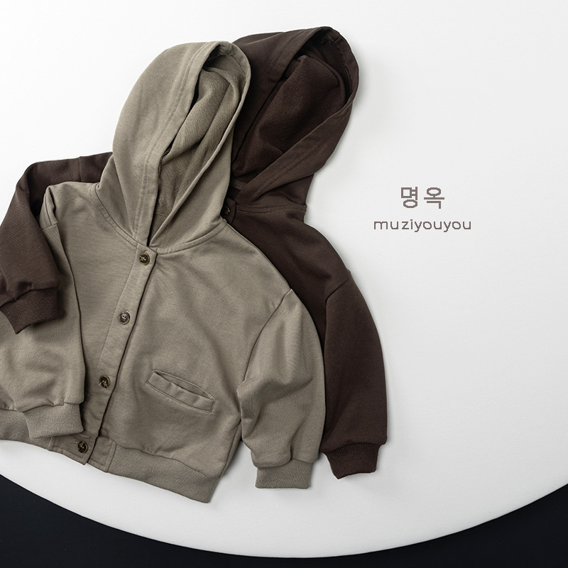 2025秋新品muji★子供服 　コート★80cm〜130cm 2色