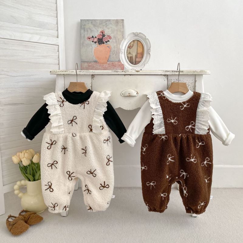 2025秋冬新★ベビー服　ロンパース&トップス分けて★66-90cm/73〜120cm 2色