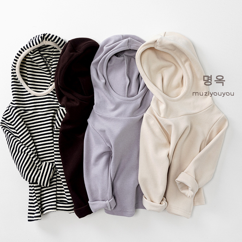 2025秋冬muji★子供服　パーカー　トップス★80cm〜130cm 4色