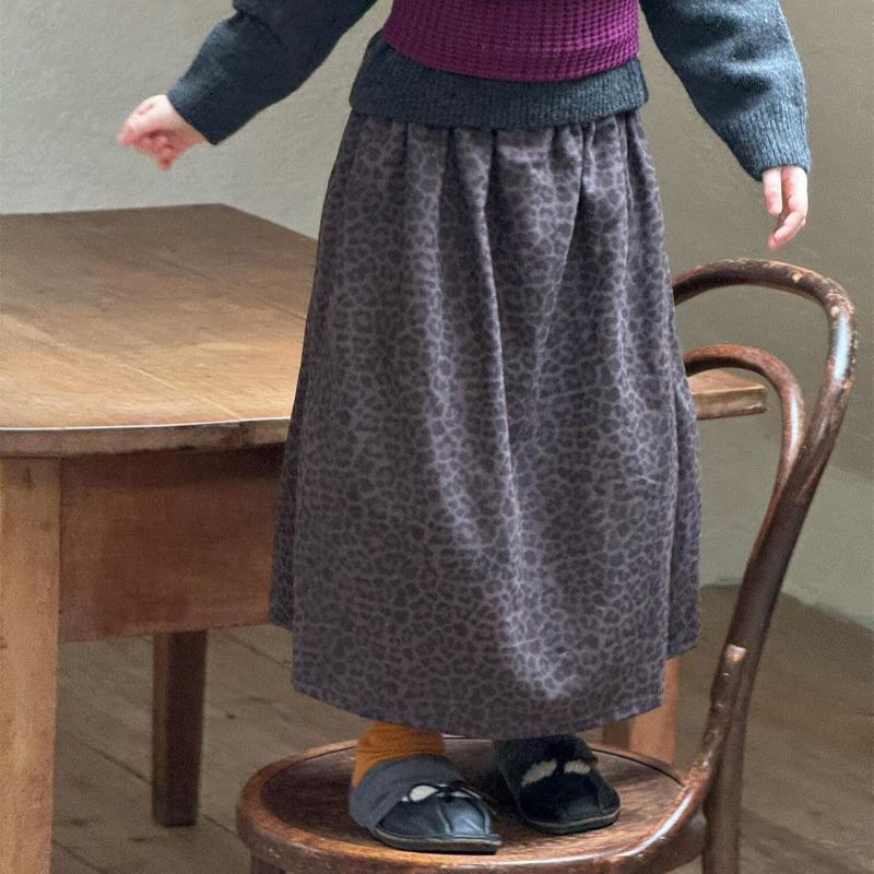 2025秋冬新品J★子供服　スカート　裏起毛★90cm〜150cm