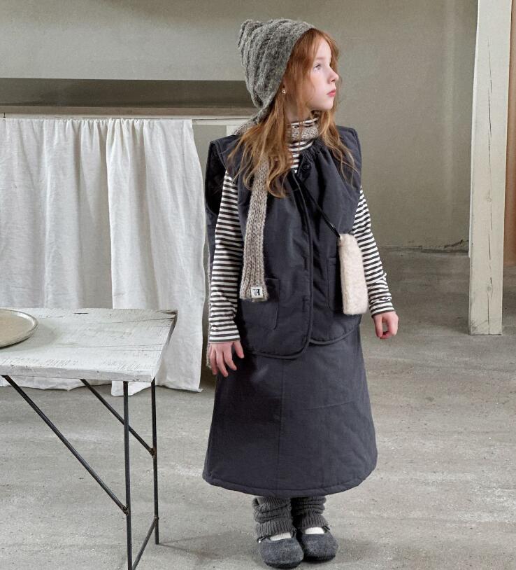 2025冬新品HLL★子供服　セットアップ★90cm〜150cm