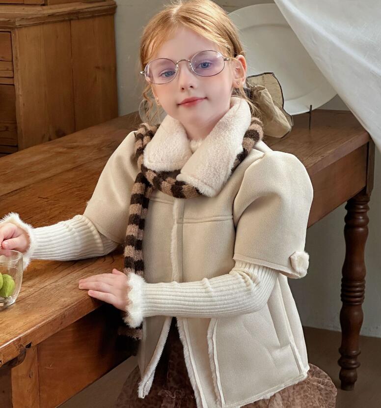 2025冬新品HLL★子供服 　コート★90cm〜150cm