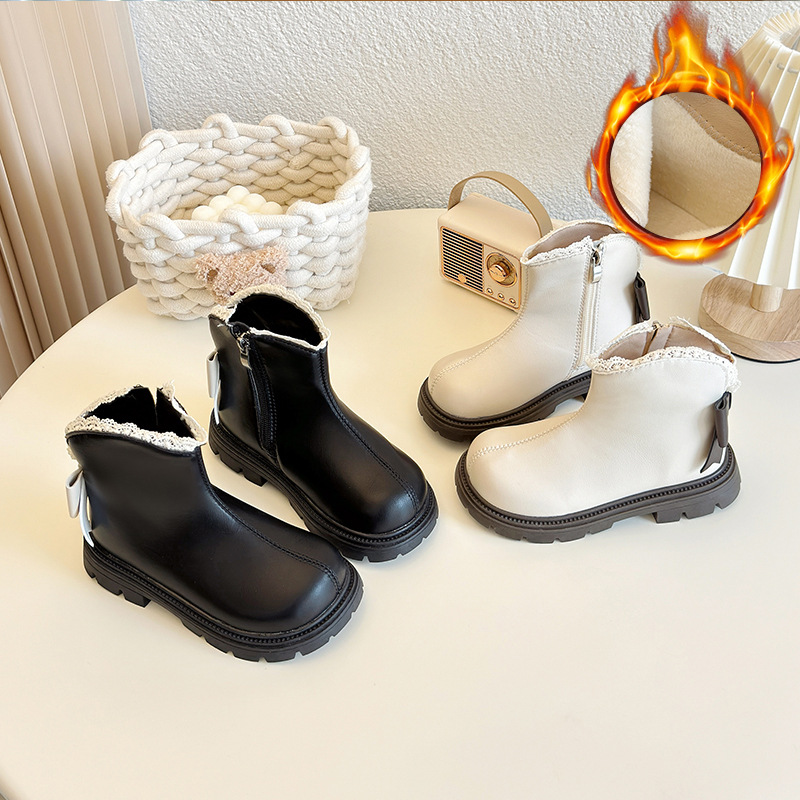 2025冬新品★子供靴★シューズ　ブーツ★26/15.6cm〜35/21.4cm 2色