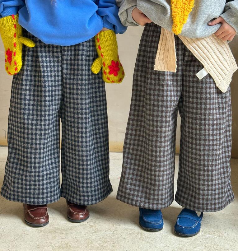2025冬新作MXW★子供服　ズボン★90cm〜150cm 2色