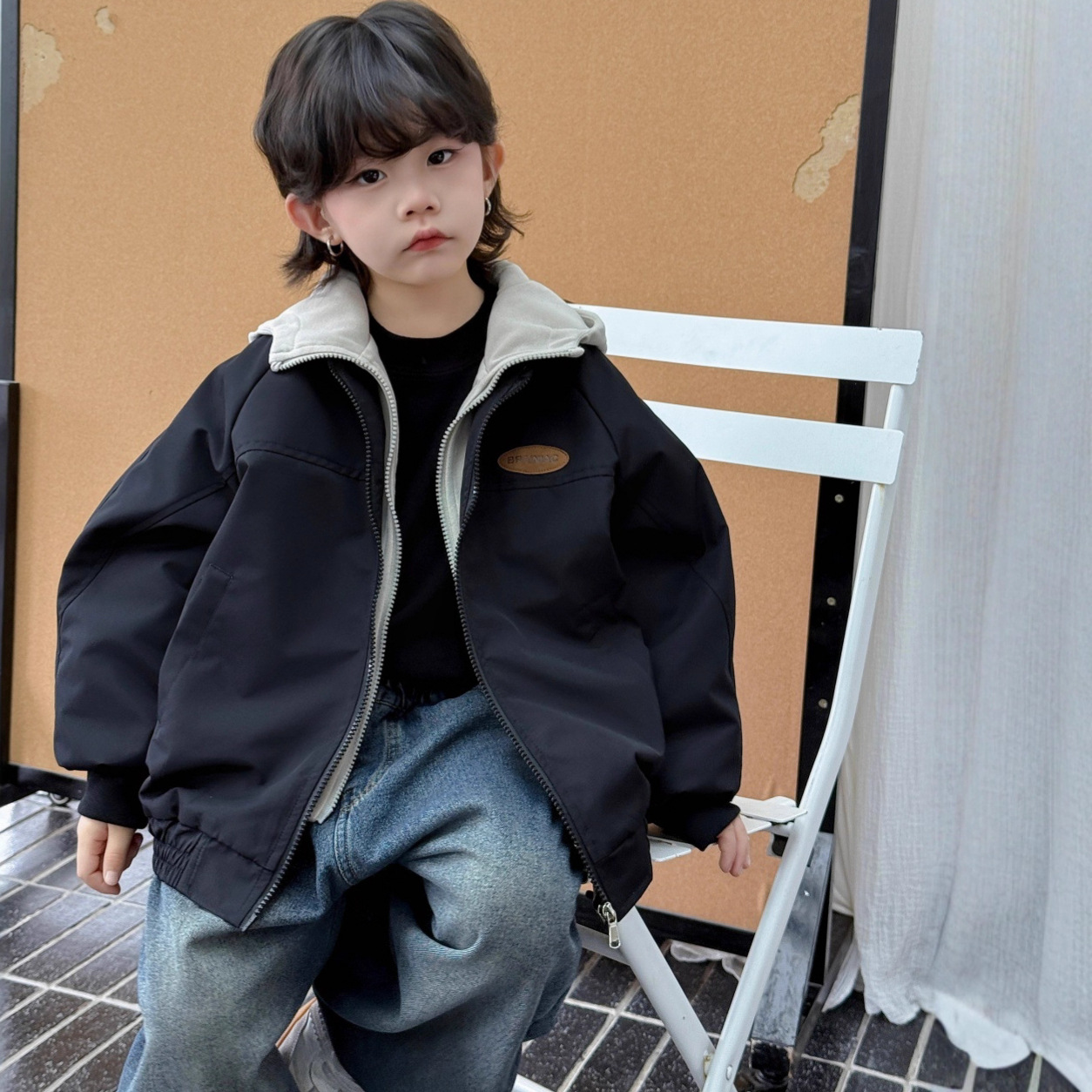 2025冬新品★子供服 　コート★100cm〜160cm 2色