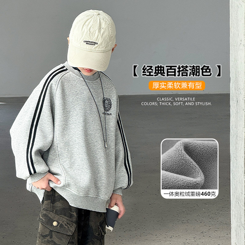 2025冬新品★子供服　トレーナー　裏起毛★120cm〜170cm