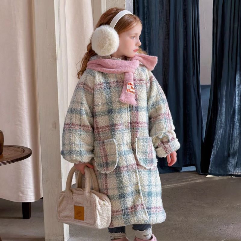 2025冬新品HLL★子供服 　コート★90cm〜150cm