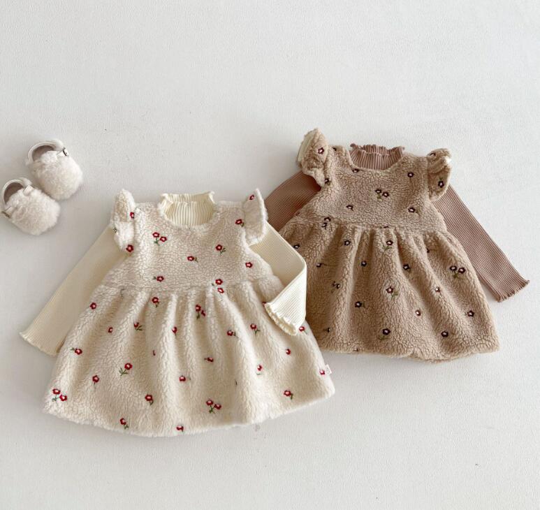 2025冬新品★子供服　セーター&ワンピース★73〜120 2色