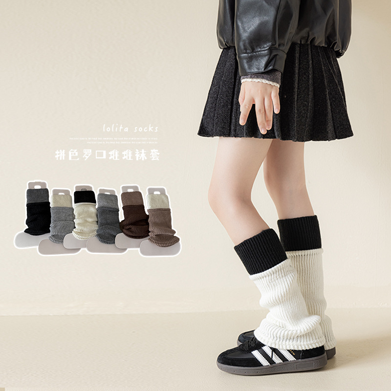 2025年★子供靴下★レッグウォーマー　ルーズソックス★6種