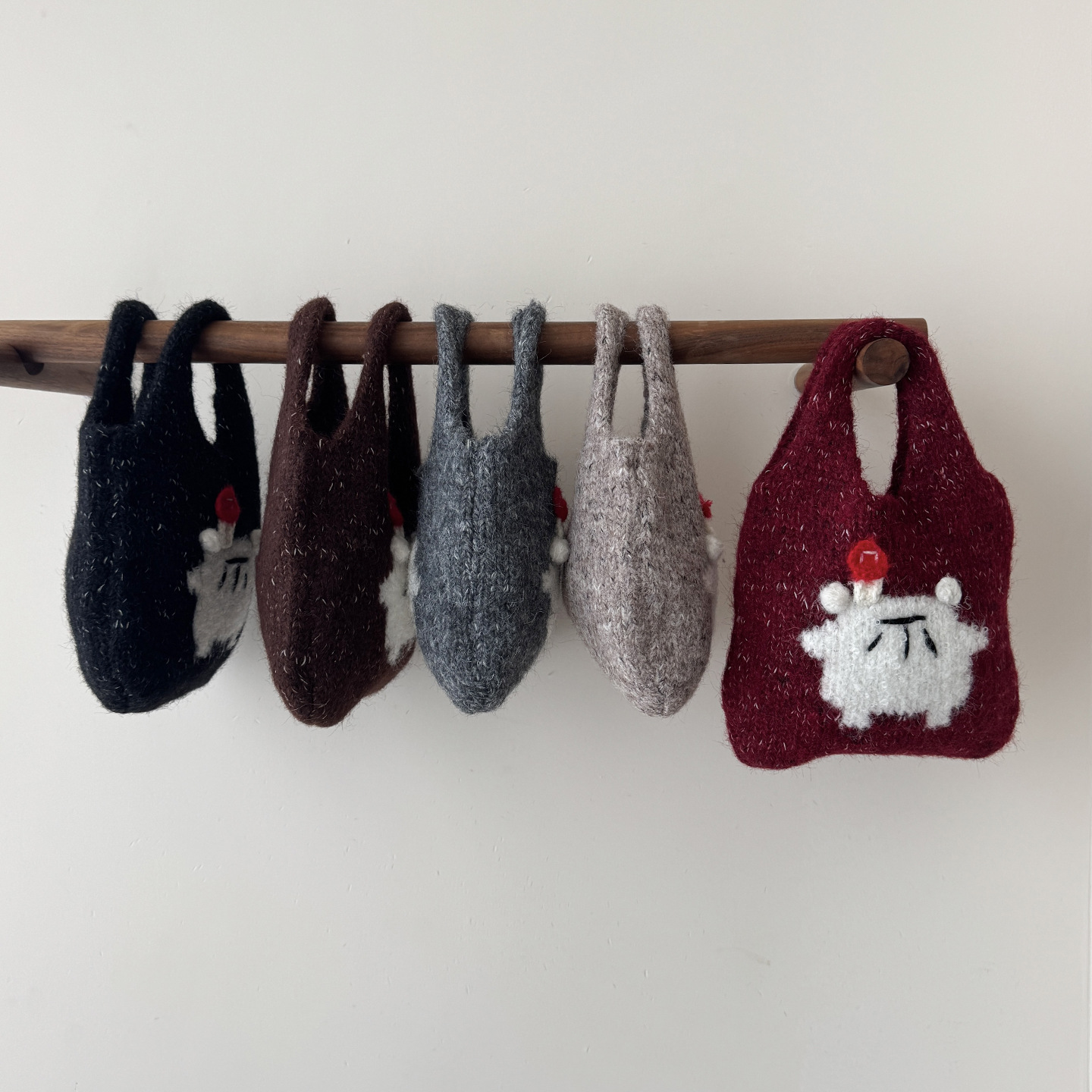 2025新型★ハンドバッグ★ニットバッグ★5色