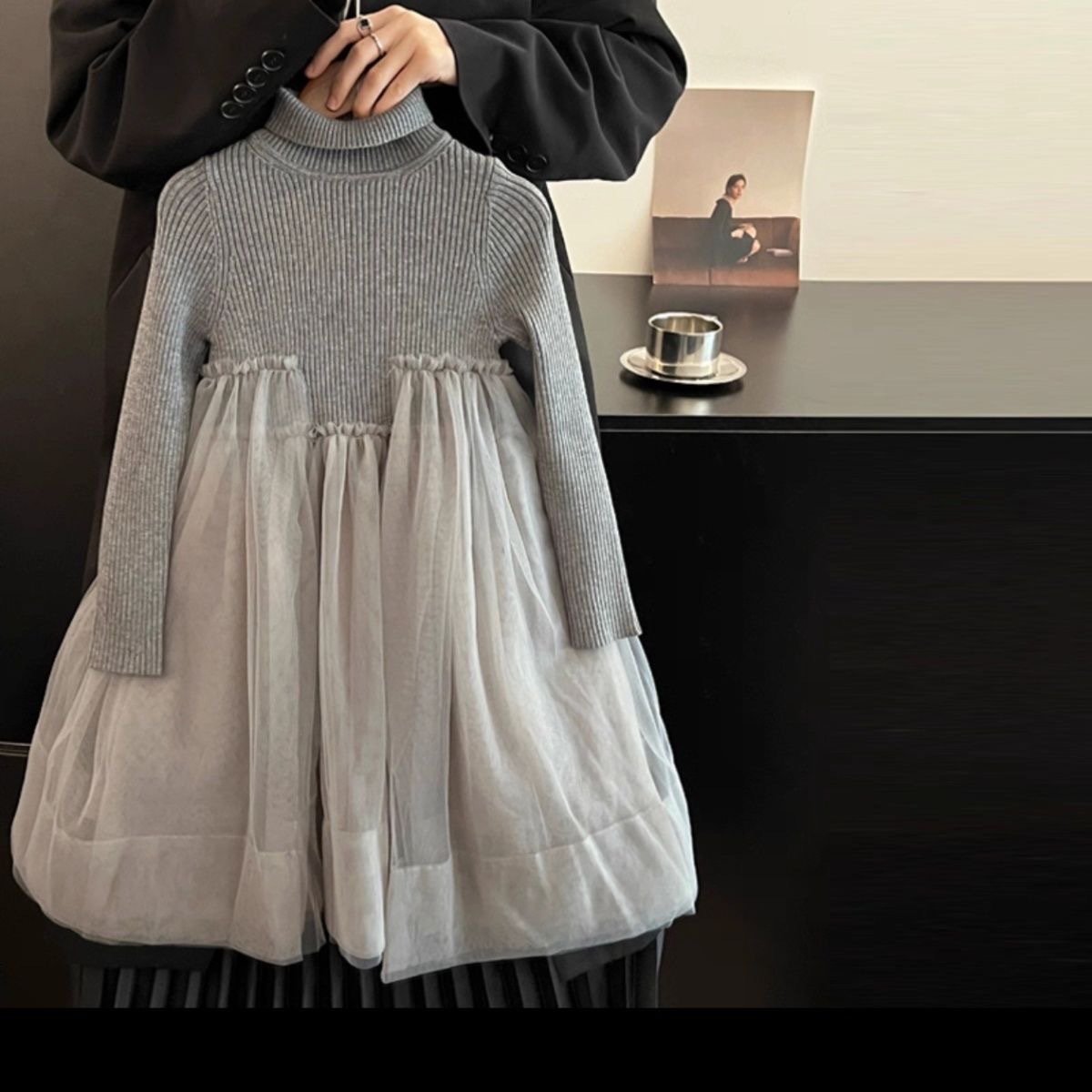 2025冬新品★子供服　ワンピース★110cm〜170cm