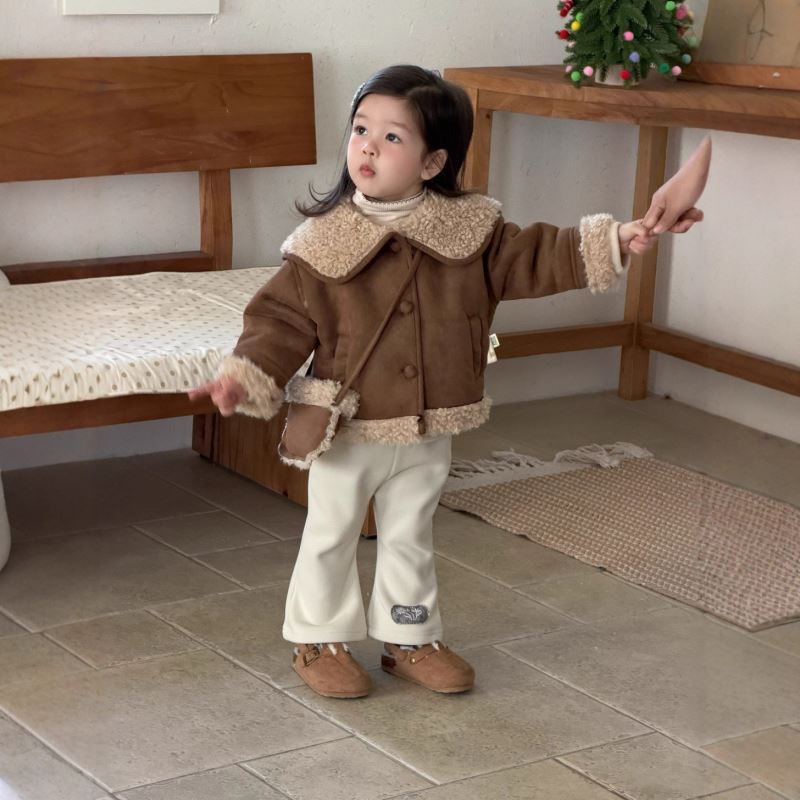 2025冬新品TLK★子供服 　コート&インナー&ズボン分けて★73CM〜110cm