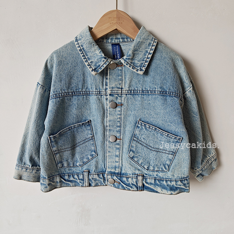 2026新品h★子供服 　デニムコート★80cm〜130cm