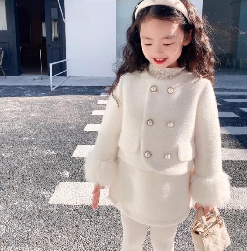 2026新品★子供服★コート+スカート　セット★タグ5〜13★