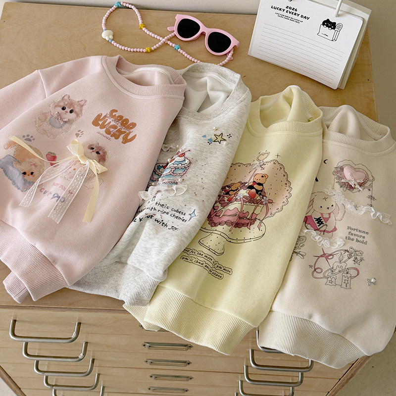 2026新品★子供服　トレーナー★90cm〜160cm 4色