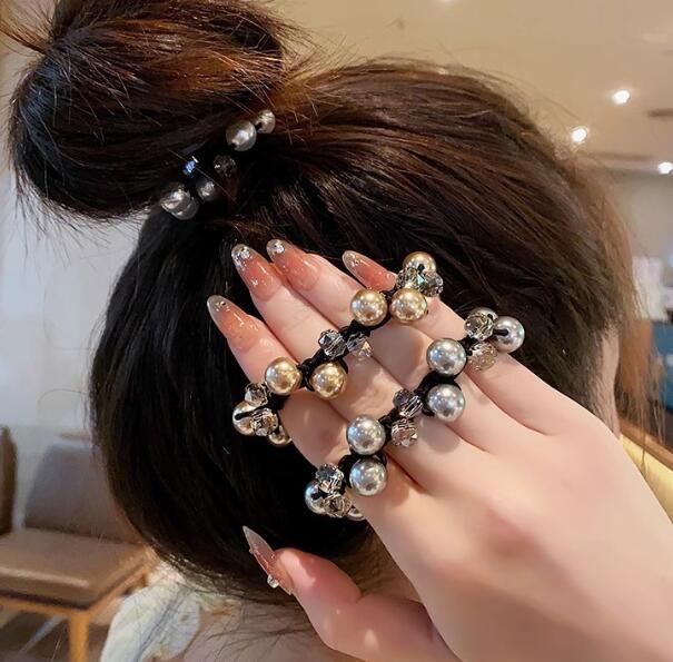 髪飾り★まとめ髪用★ヘアアクセサリー★ヘアゴム★レディース★韓国風