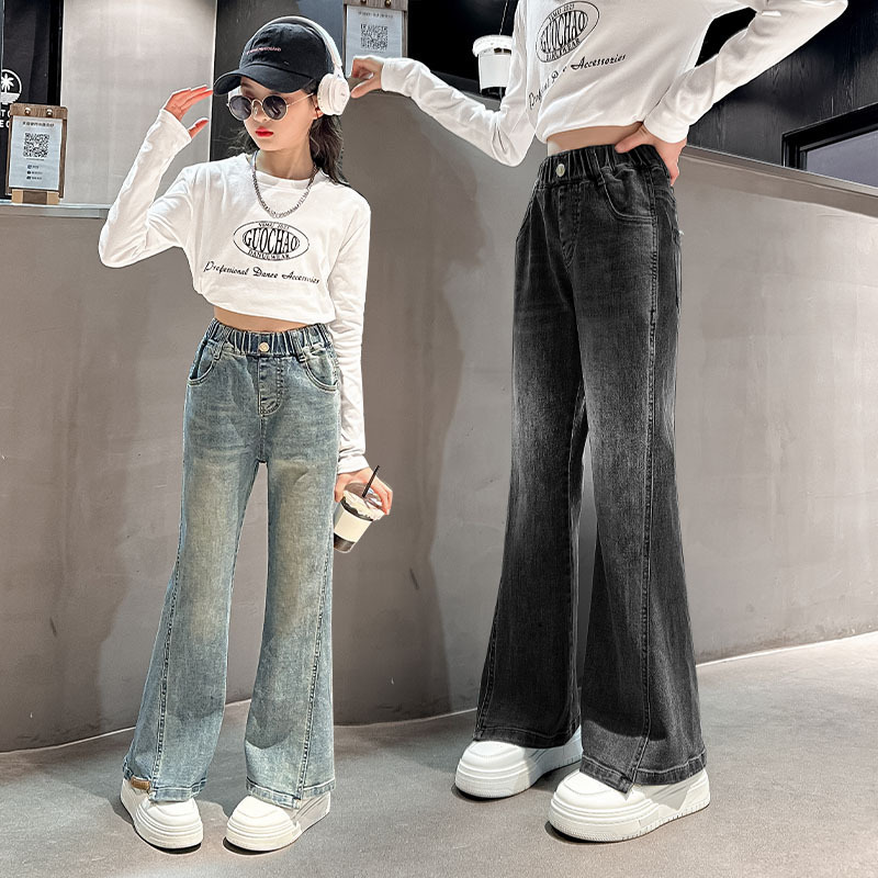 「2026」子供服★ズボン★ボトムス★ジーンズ★韓国風子供服★2色120cm〜170cm