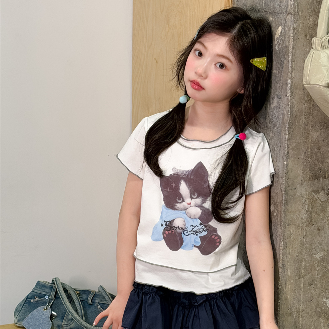 2026新作★子供服　トップス★100cm〜160cm 2色