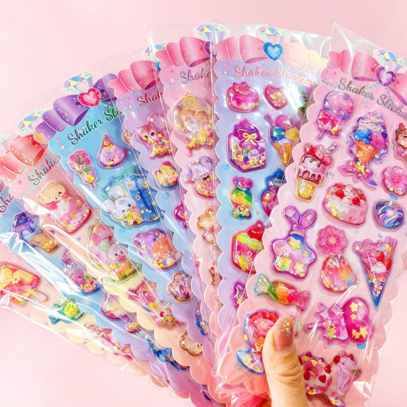 子供お褒めシール★立体★防水ステッカー ★DIY デコレーション用