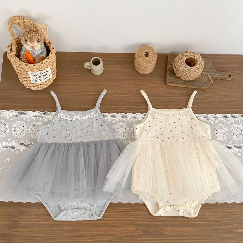 2026★夏新作★韓国風ベビー服★ロンパース★66cm〜90cm 2色