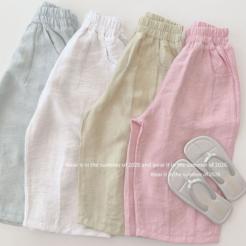 2026新入荷TQ★子供服　ズボン★90cm〜150cm 4色