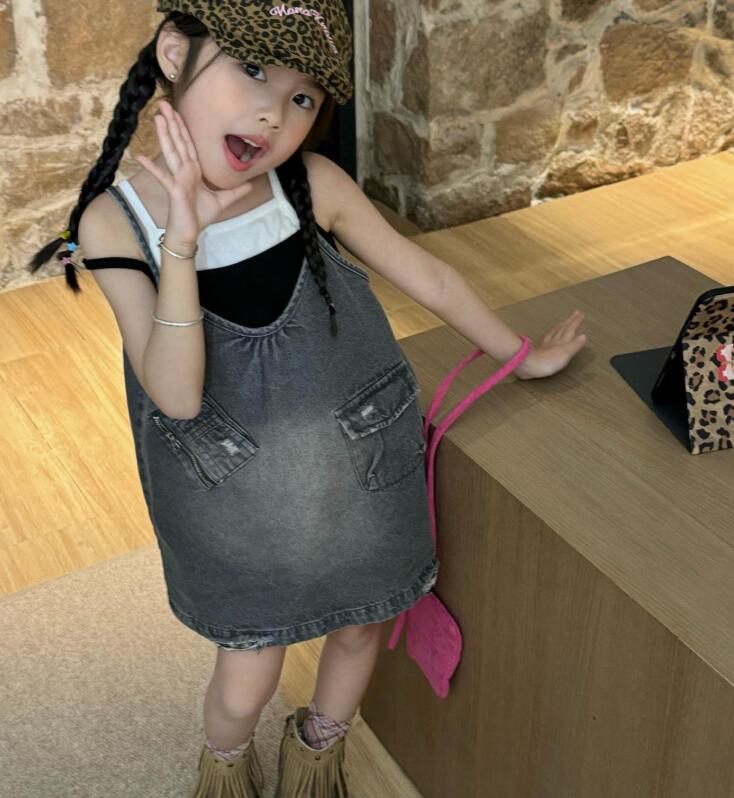 2026新品JS★子供服　トップス&サロペットワンピース★100cm〜150cm