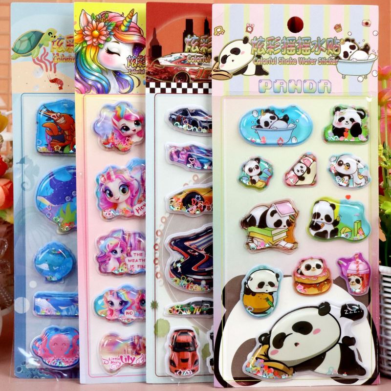 子供お褒めシール★立体★防水ステッカー ★DIY デコレーション用