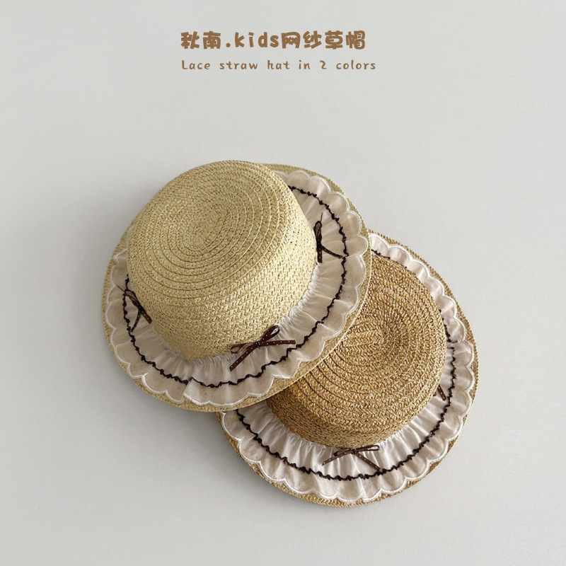 2026年新品★子供用★麦わら帽子　ハット★ 6色