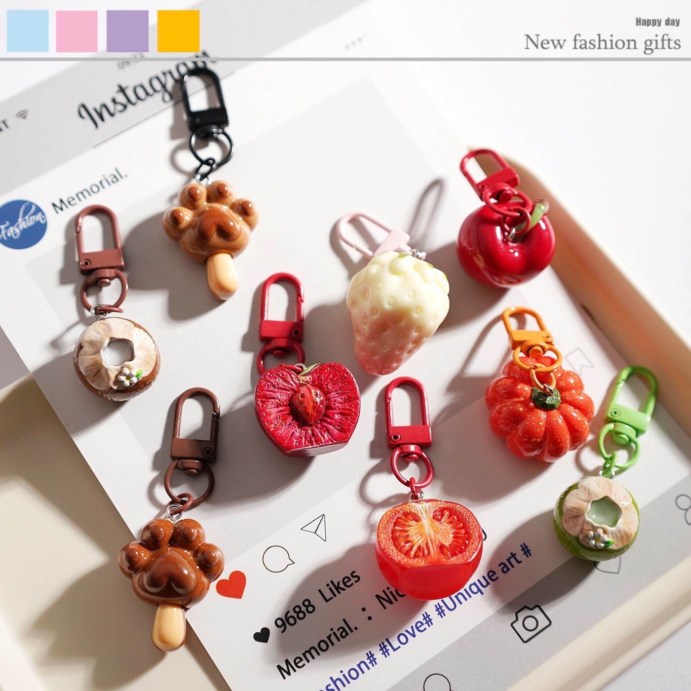 ★可愛いキーホルダー　装飾品★キーチェーン★バッグチャーム