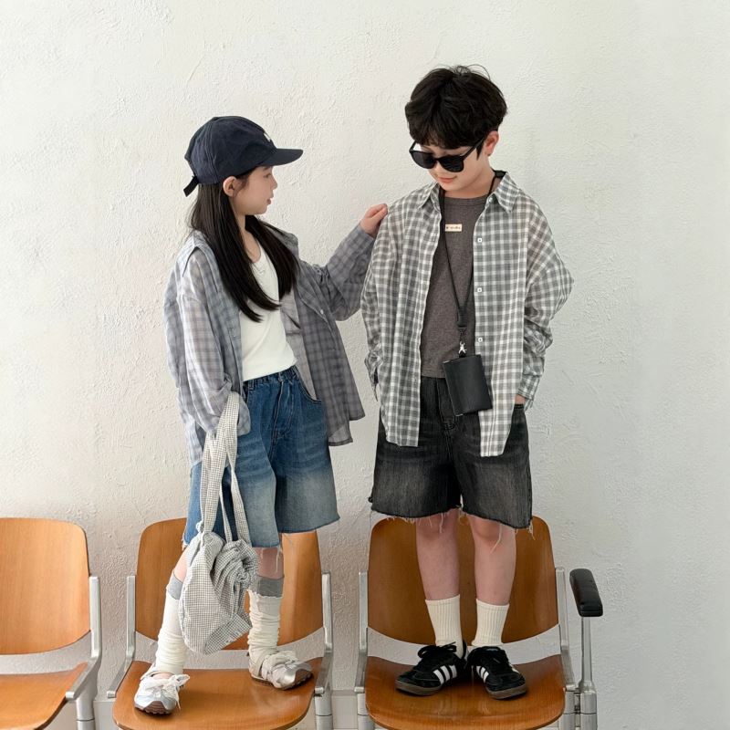 2026★夏新作★韓国風子供服★シャツ★100cm〜160cm 2色