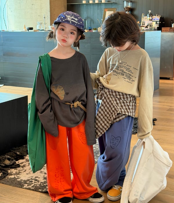 2026秋新品MXW★子供服　トップス★90cm〜150cm 2色